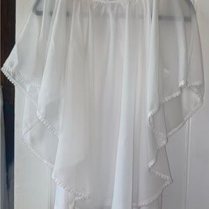 Cato White Sheer Blouse